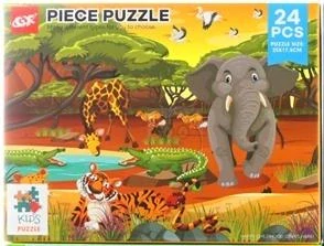 PUZZLE S MOTIVEM ZVÍŘÁTEK 