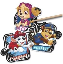 VYŠKRABOVACÍ OBRÁZKY / SAMOLEPKY TLAPKOVÁ PATROLA  