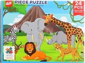 PUZZLE S MOTIVEM ZVÍŘÁTEK 