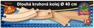  Maxim dlouhá kruhová kolej 4 ks                                  
