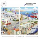 PUZZLE SADA - MĚSTO