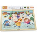 DŘEV. PUZZLE ZIMA 24 D.