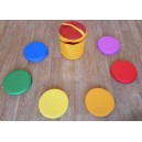 METY-PODSED&Aacute;KY-TABURET 3v1 30x4 cm  6 ks