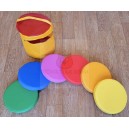 META/PODSED&Aacute;KY/TABURET  3v1   30x5 cm  6 ks